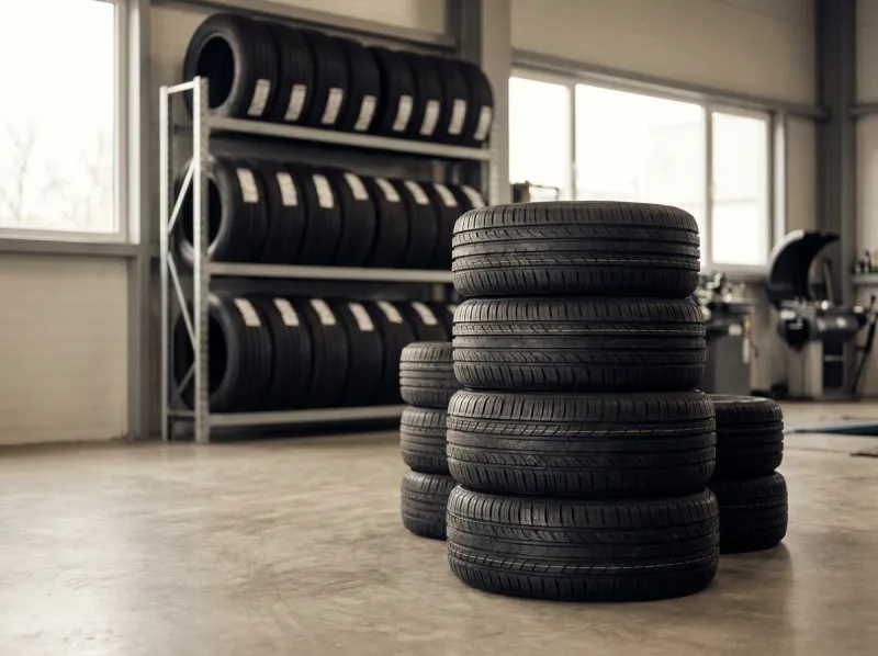 New & Used Tires, illustrative